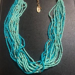 Julio b. Designer micro beaded necklace